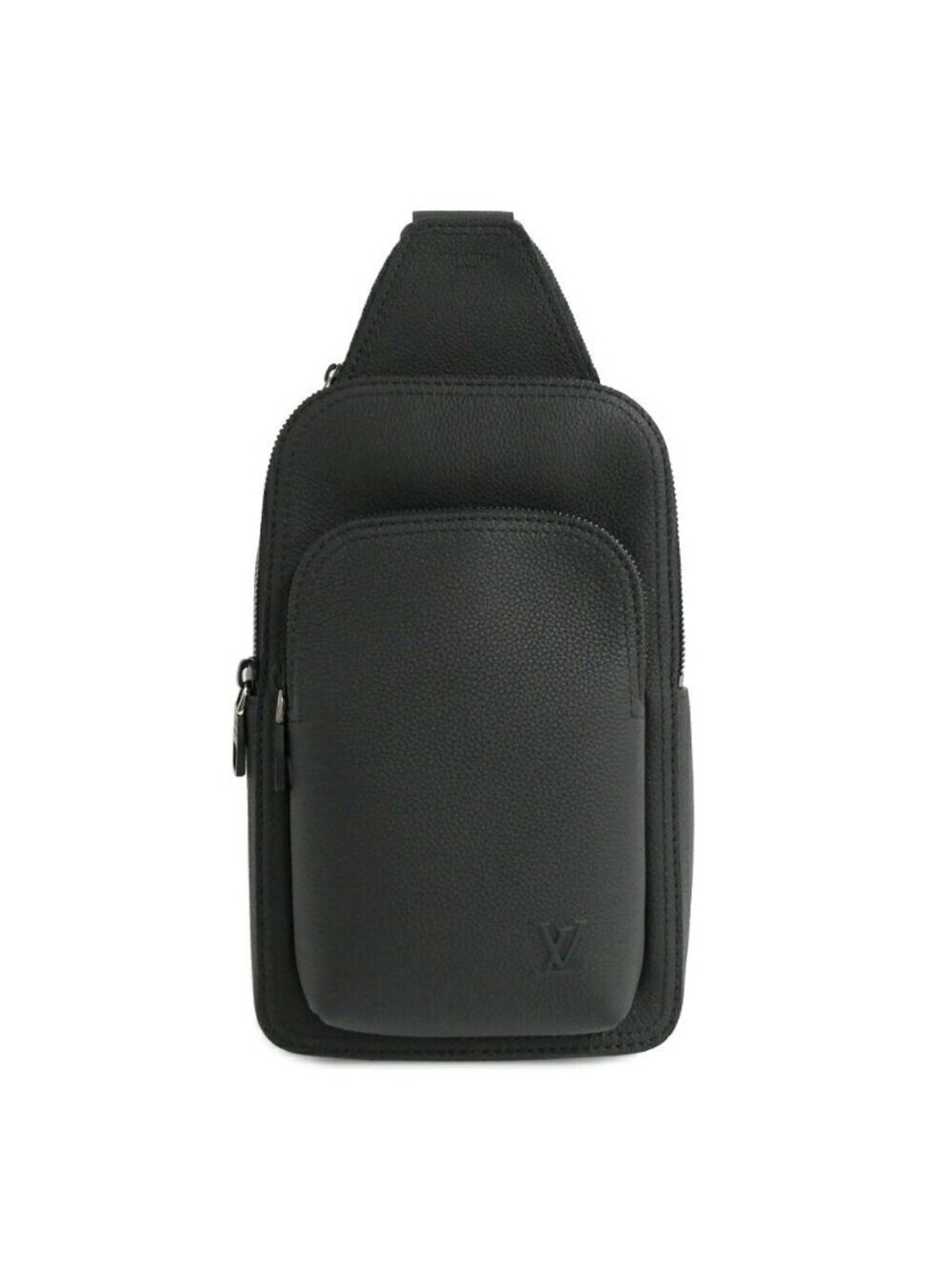Louis Vuitton Avenue Sling Bag PM LV Aerogram Noir Calfskin
